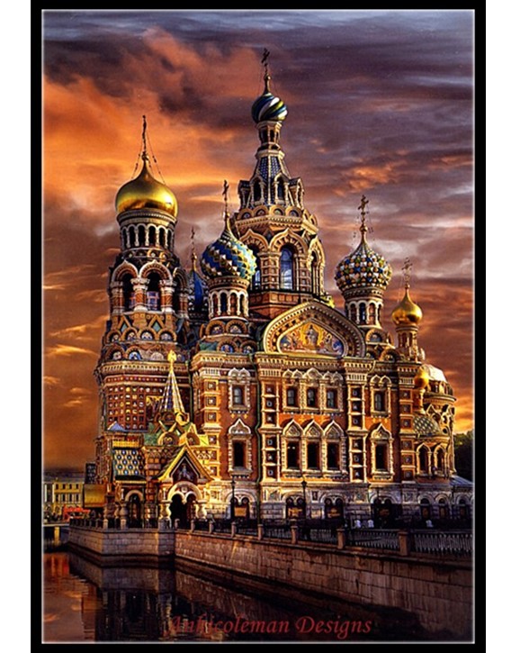 Cathedral of St. Petersburg - Counted Cross Stitch ...