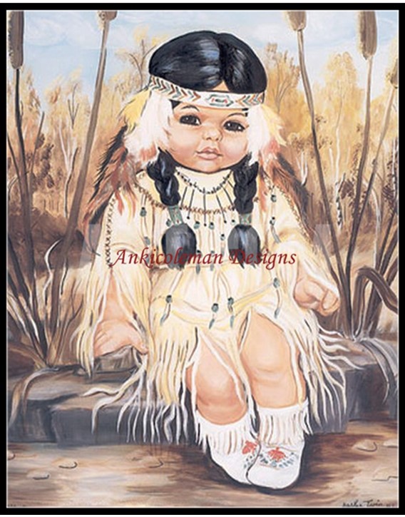 Download The Cherokee Child - Counted Cross Stitch Patterns/Kits ...